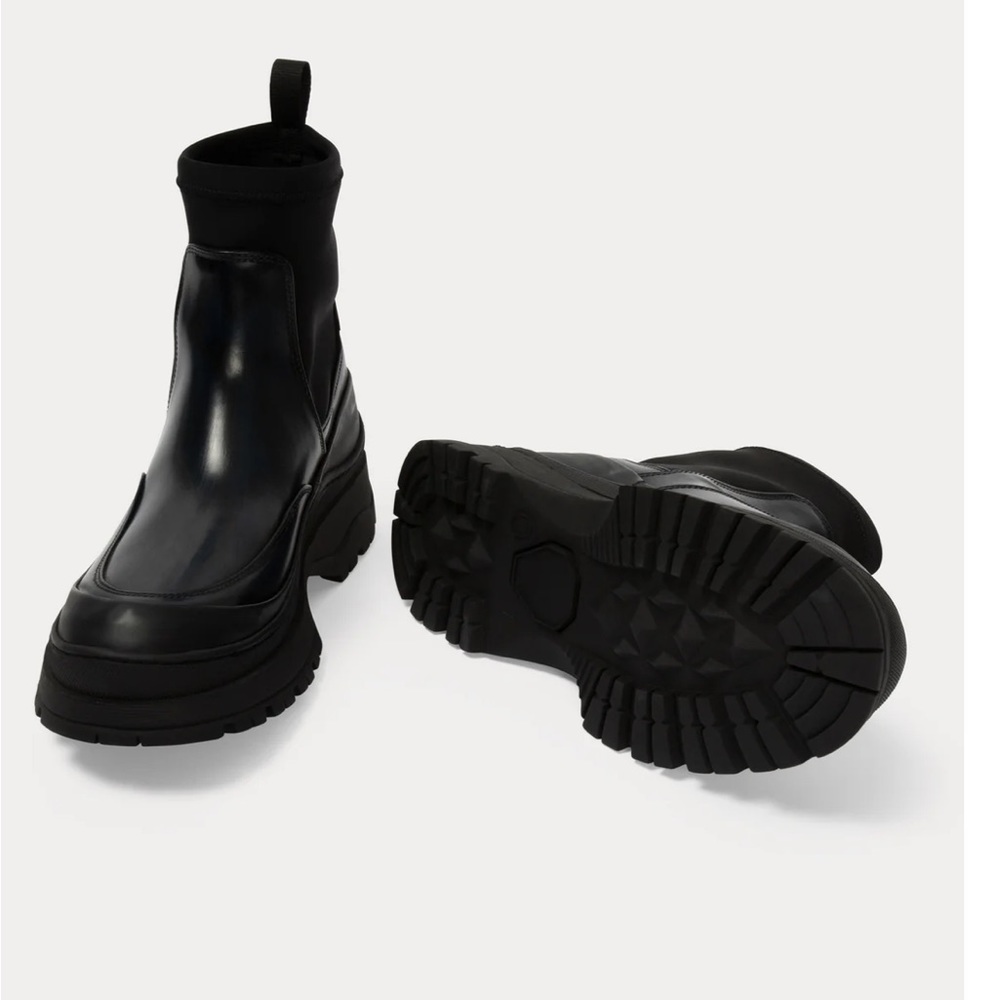 COPY - Rachel Comey BARLA BLACK BOOTS SIZE 37.5 PREOWNED EUC